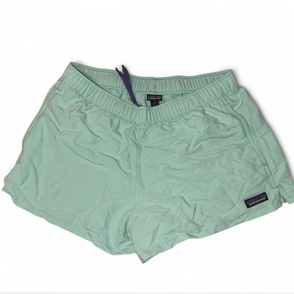 Patagonia Light Green Swim Shorts Size Small